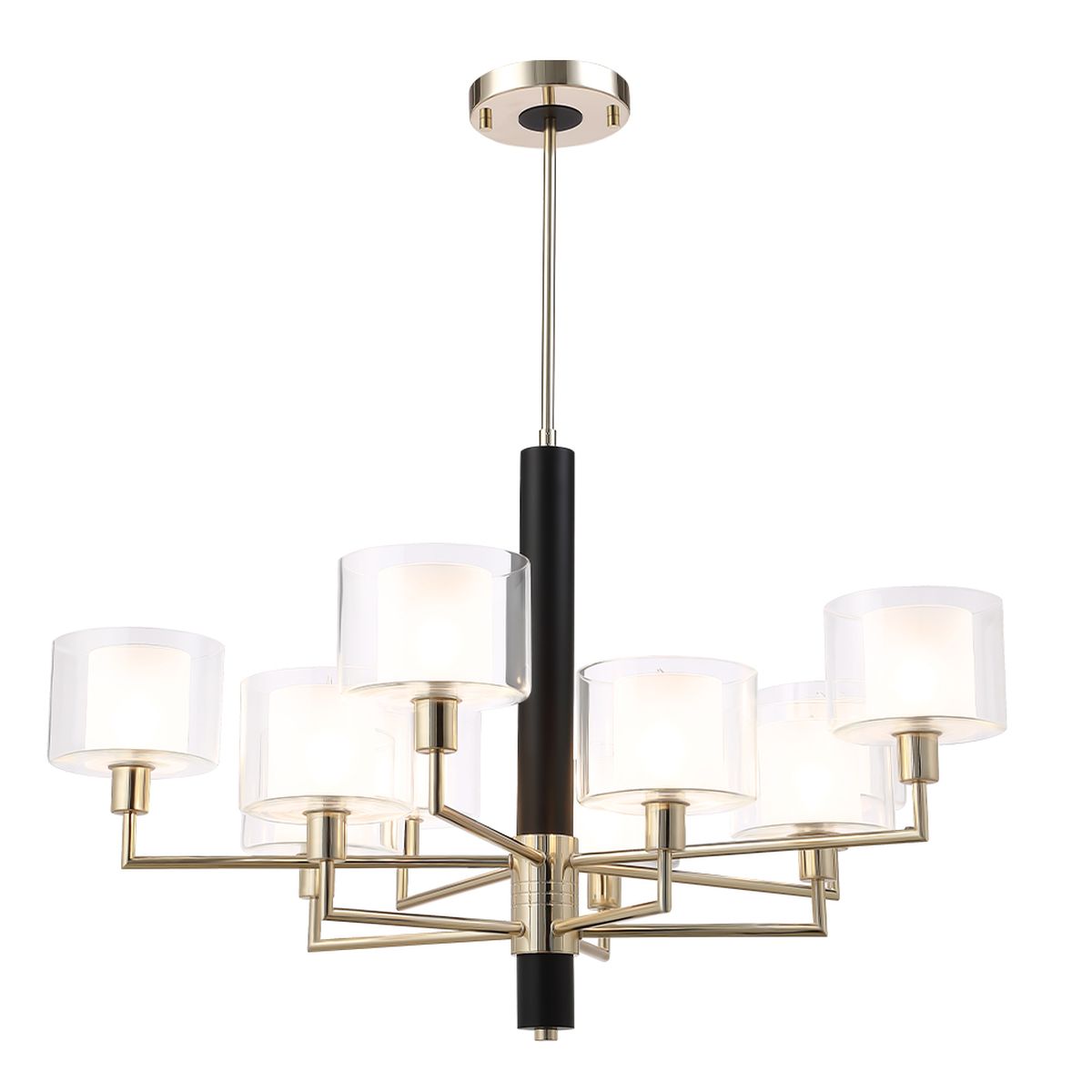 Подвесная люстра Crystal Lux MAESTRO SP-PL5+5 GOLD