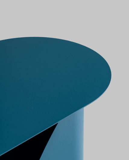 Стол журнальный Stool Group Yvaine синий