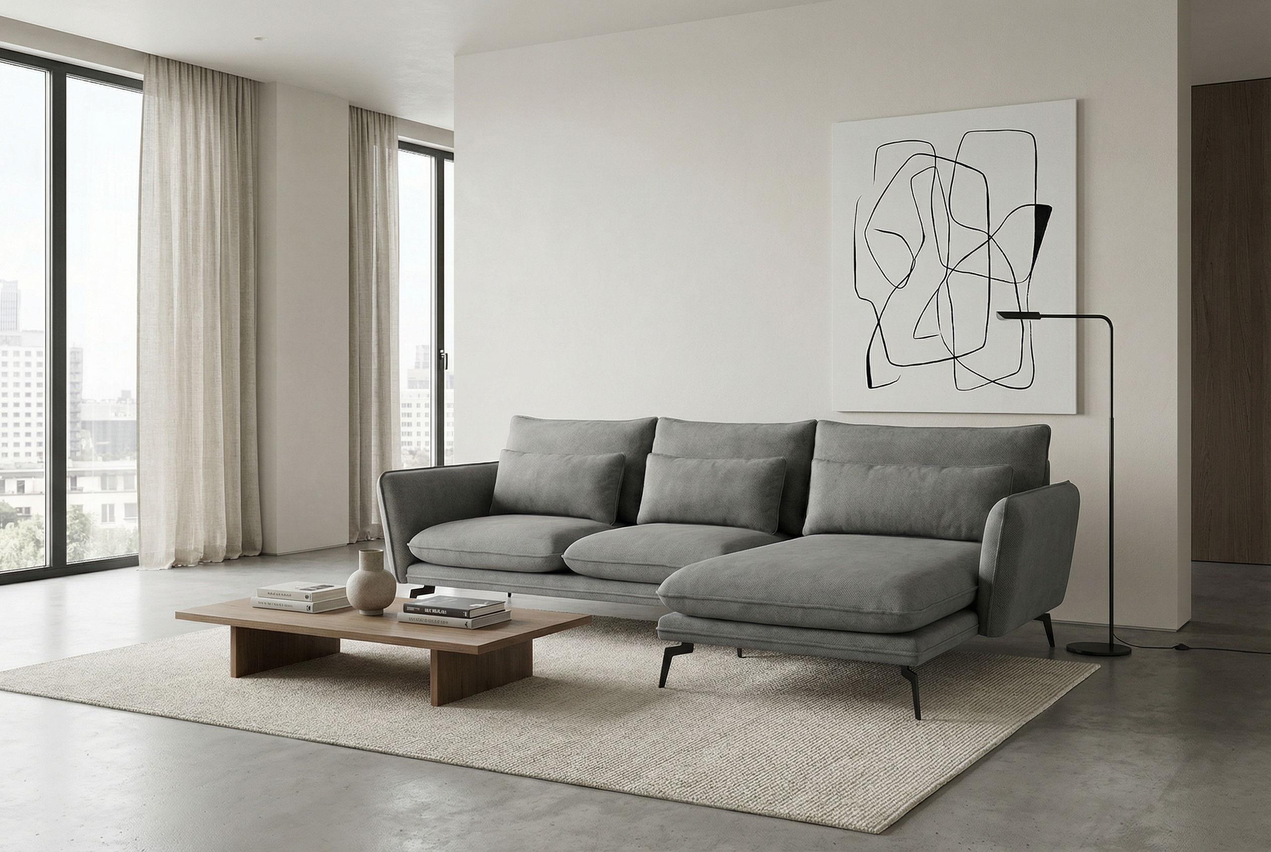 Диван IVASA Kurili Диван с оттоманкой