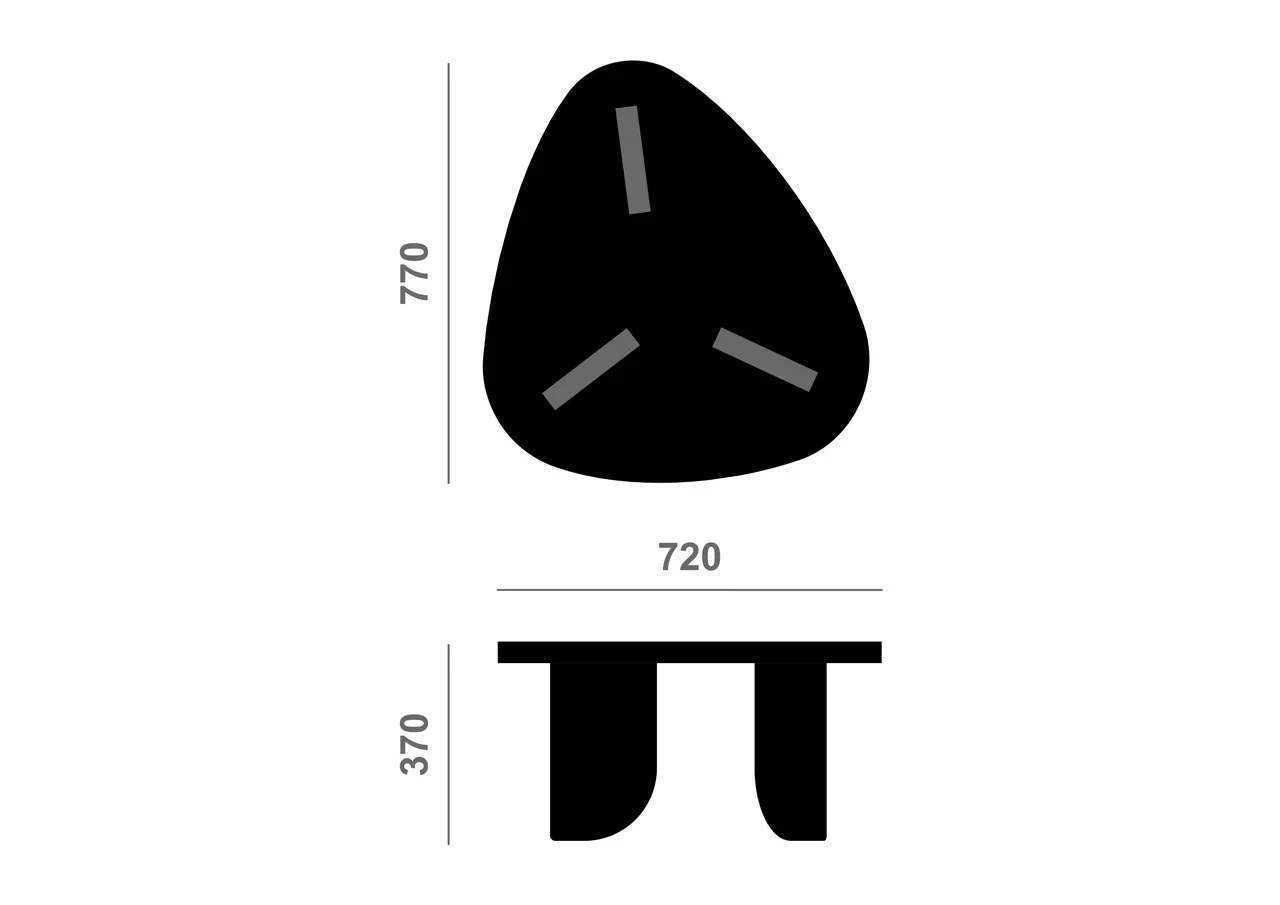 Стол журнальный Tony roaks CB.002