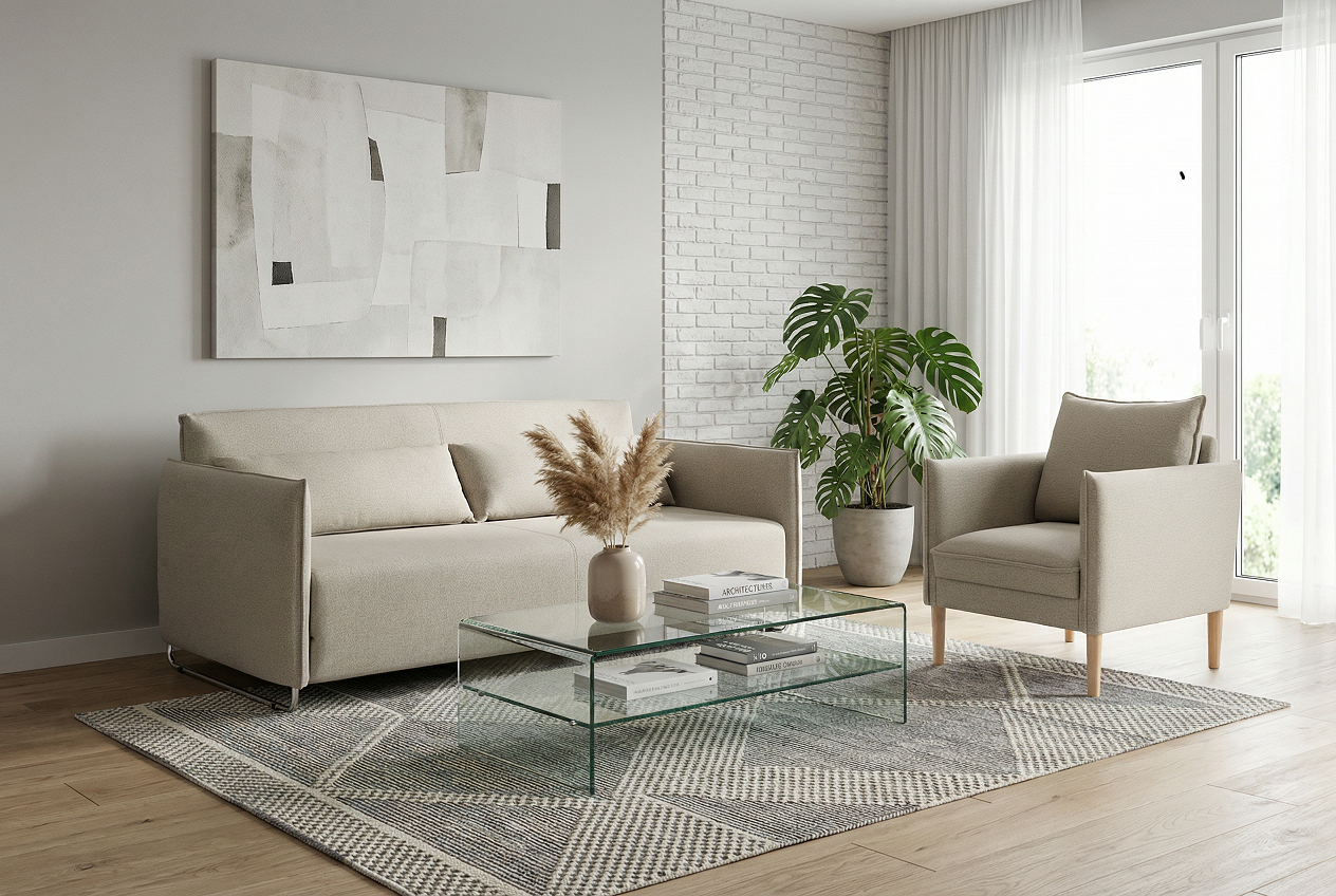 Диван SAIWALA Скай прямой раскладной