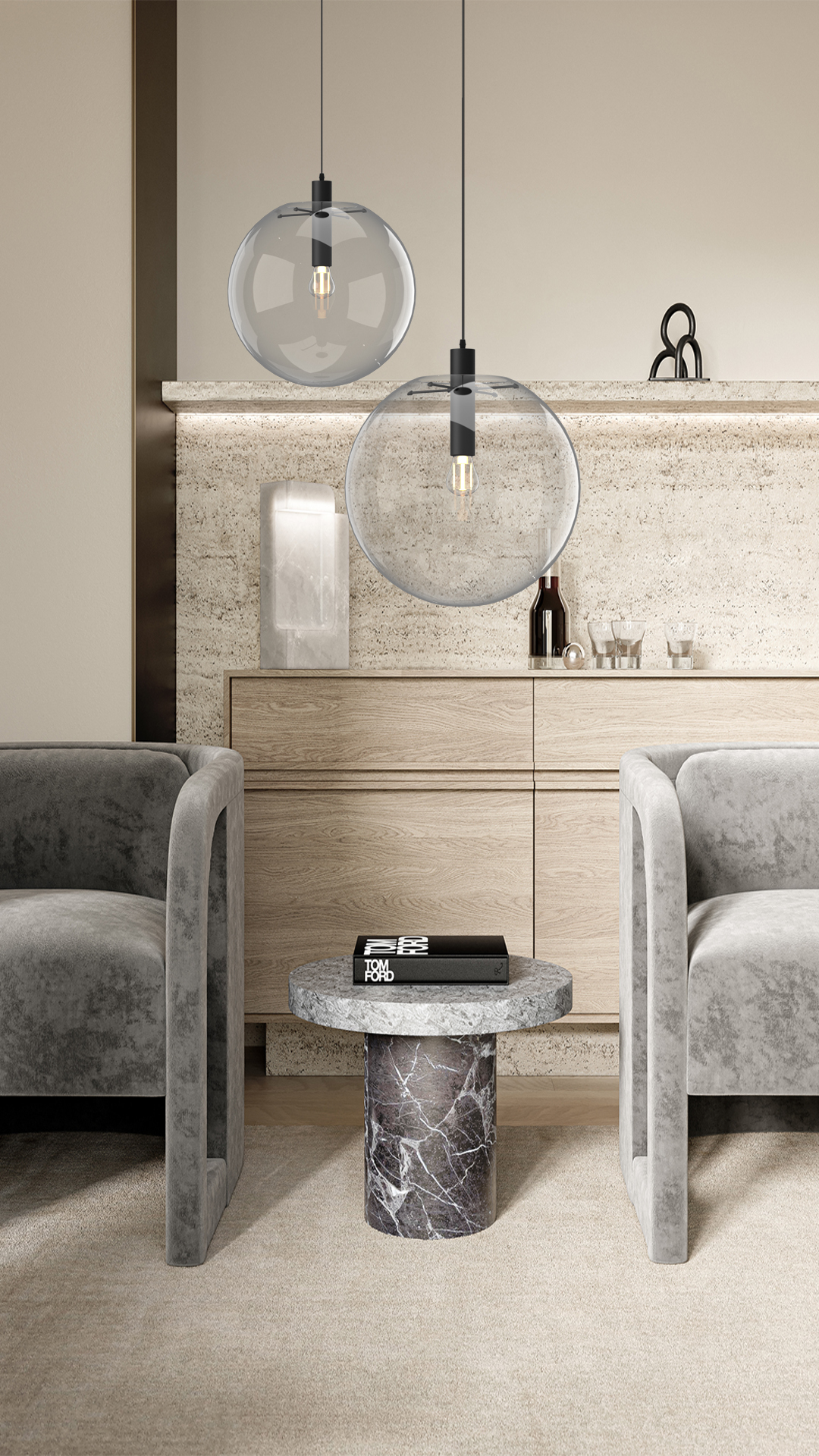 Подвесной светильник Milosh tendence 0869PLC-1BK