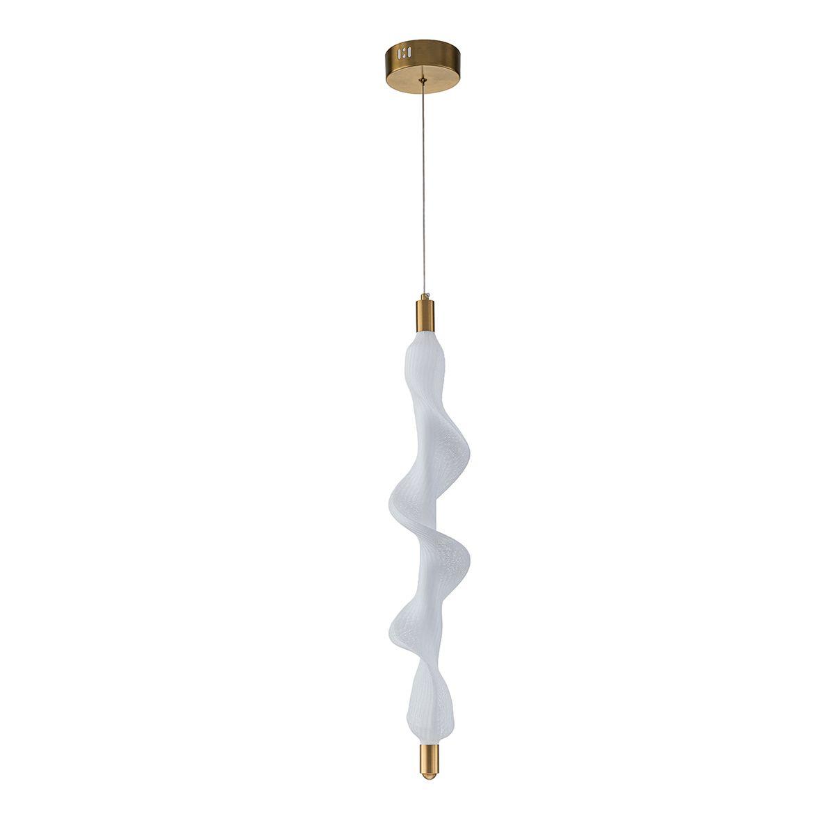 Подвесной светодиодный светильник Indigo Tornado 11044/B/1P Brass V000084L