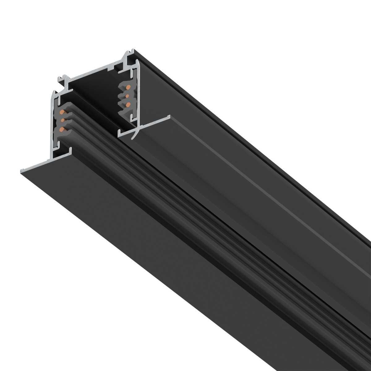 Трек шестиконтактный встраиваемый 3-фазн со стыковочными пазами (круглые медные жилы), 3м Quattro/DALI/ Lightstar 503035-R-DALI