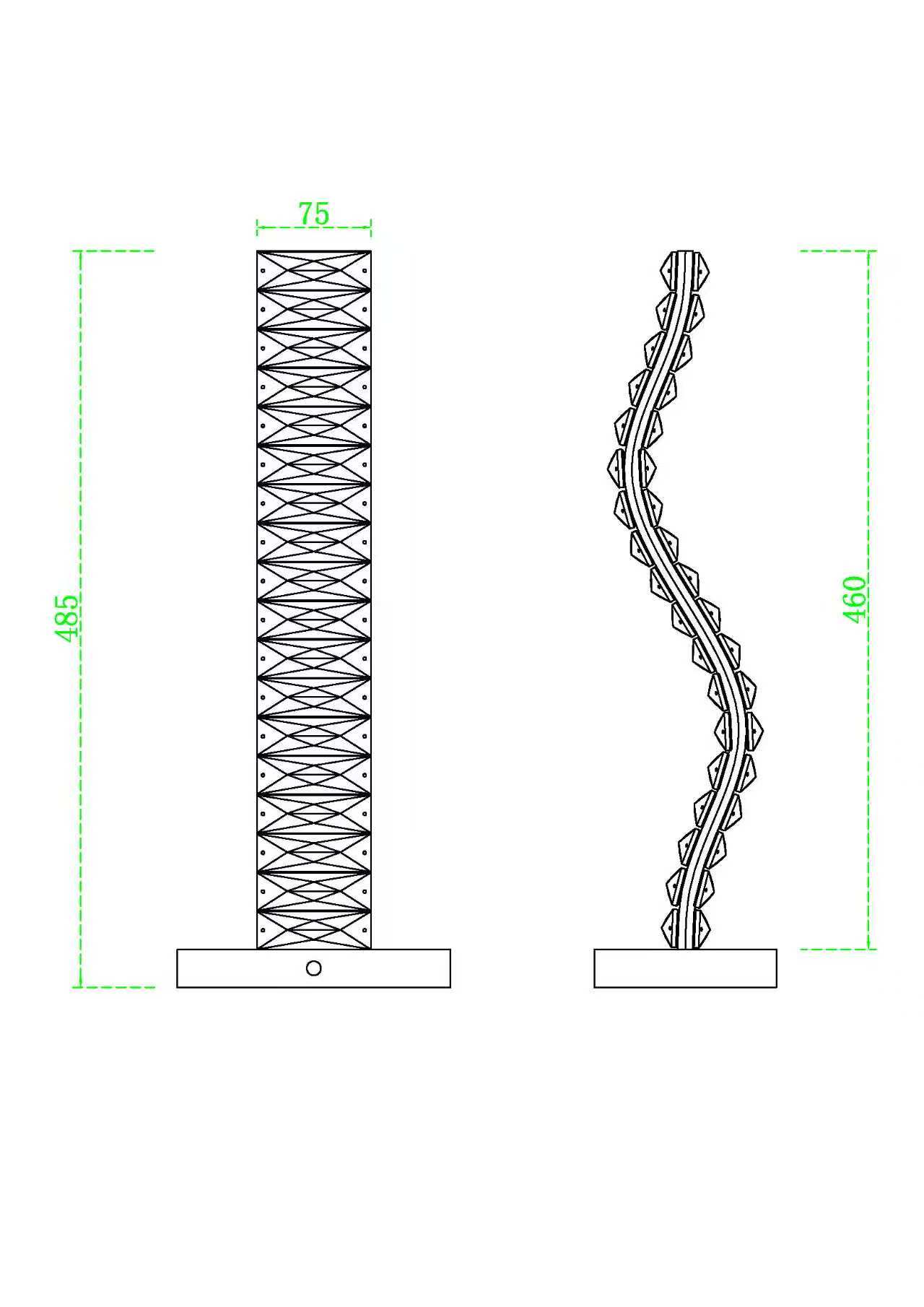 Настольный светильник Milosh tendence 1086TL-1CH