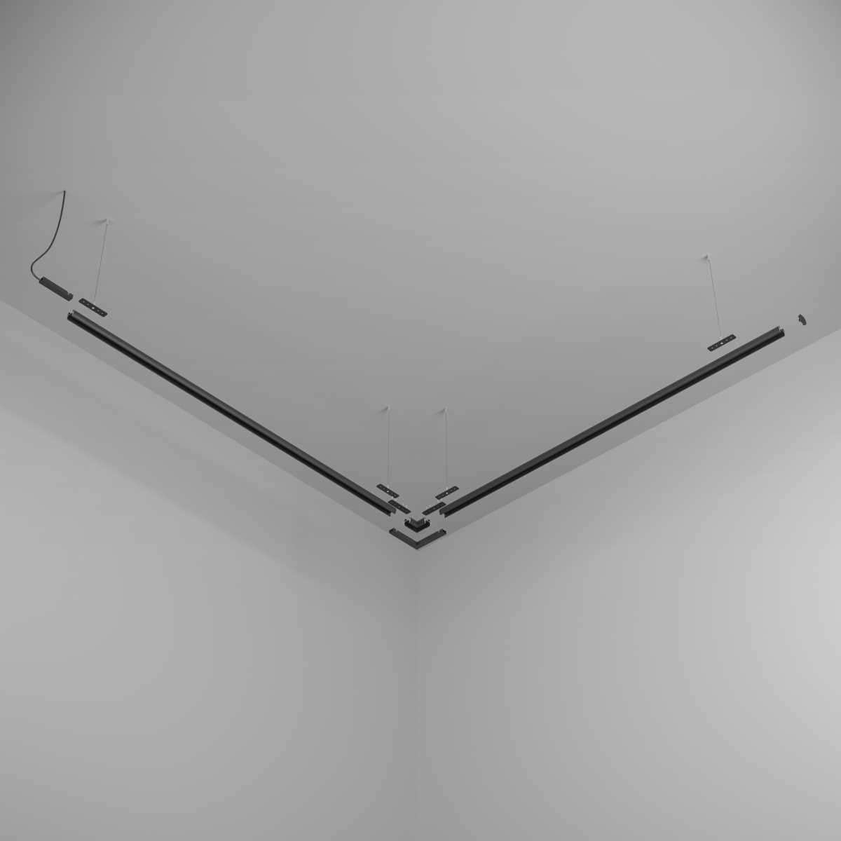 Шинопровод накладной/подвесной Maytoni Technical Busbar trunkings Basity TRX172-R-112B