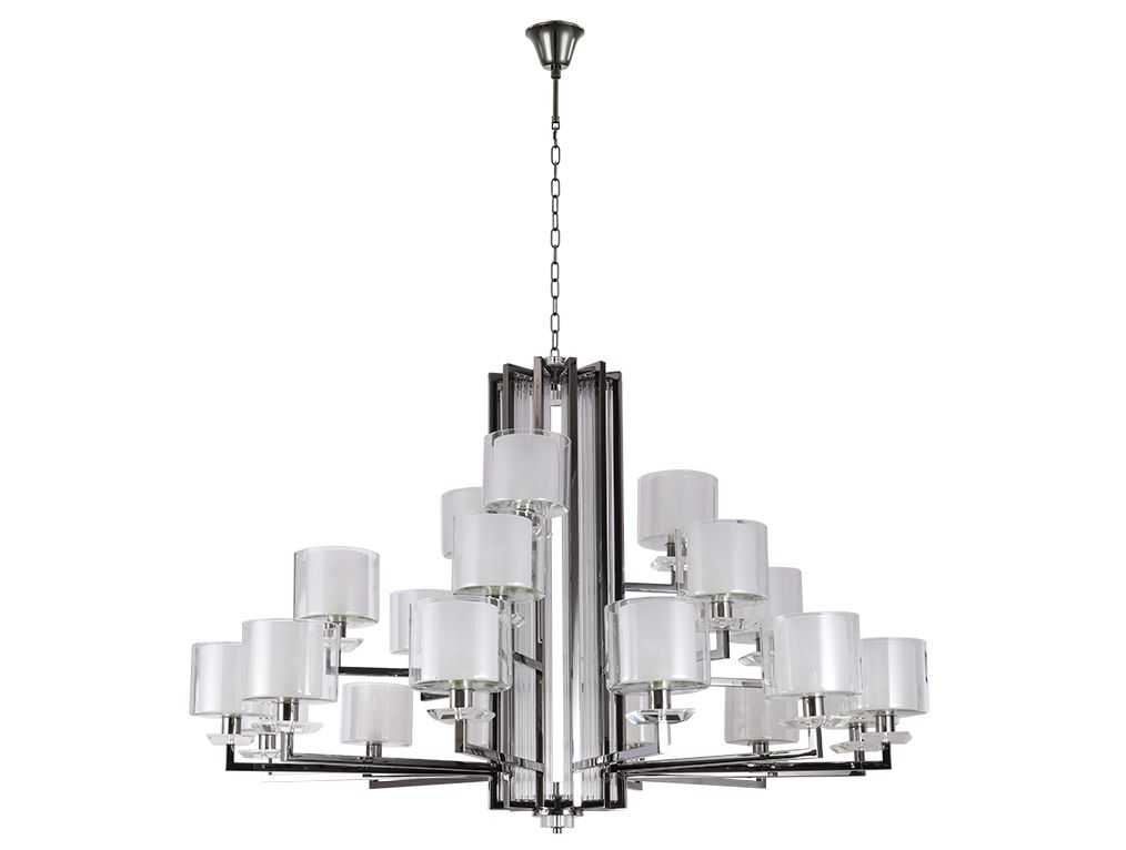 Подвесная люстра Newport Alexandra 4412+6+3/C black glossy М0068531