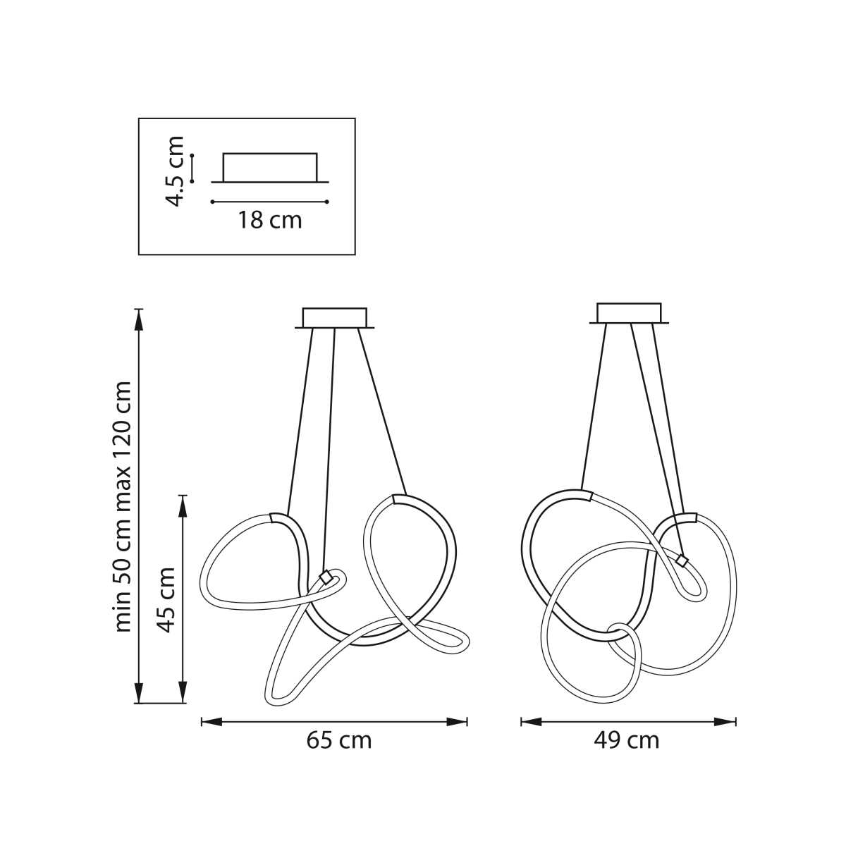 Люстра подвесная Corinto Lightstar 637063