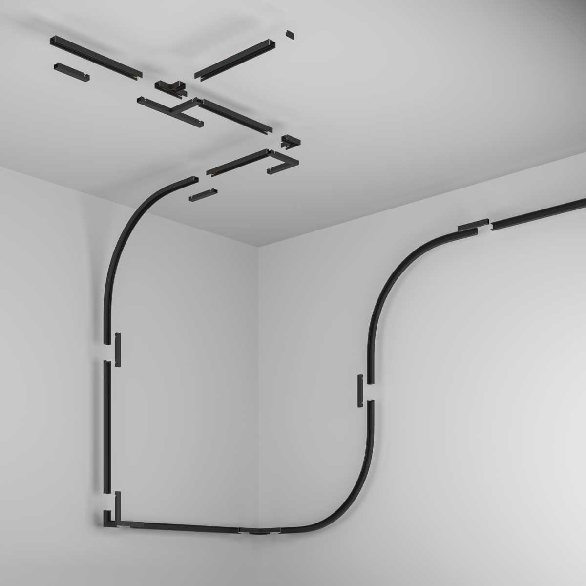 Шинопровод накладной Maytoni Technical Busbar trunkings Basity TRX172-112B