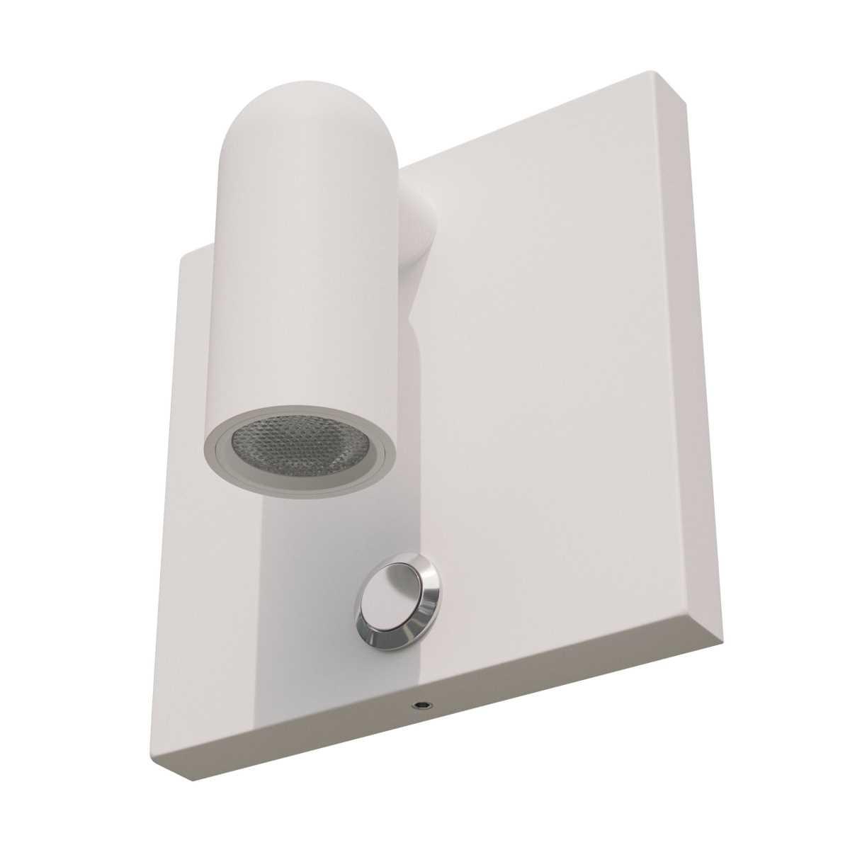 Бра 3W 277LM 3000K, белый Omega Lightstar 200936