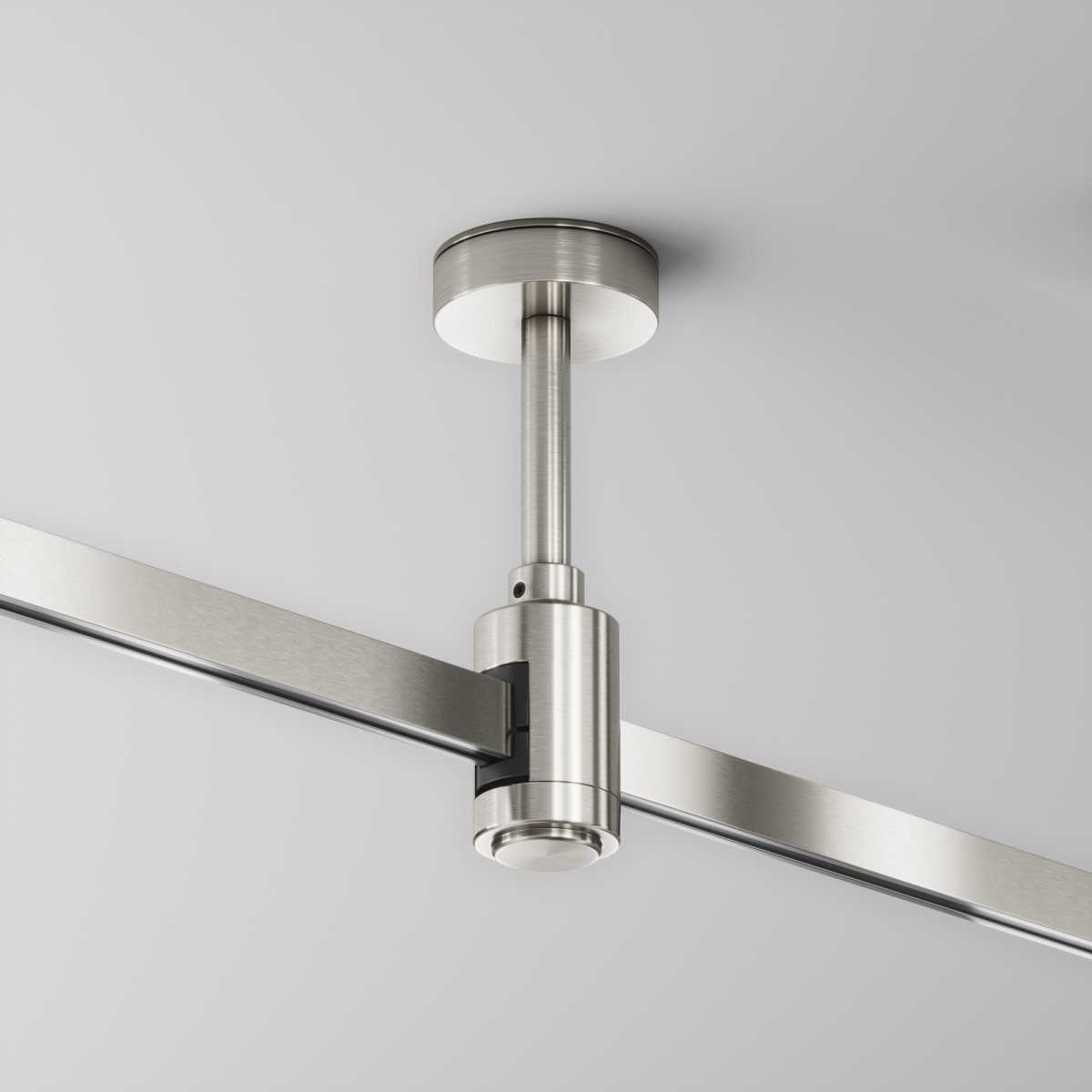 Крепление потолочное Short 78мм с вводом питания Maytoni Technical TRA156C-B1-PT