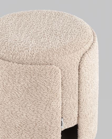 Пуф Stool Group Taks букле капучино