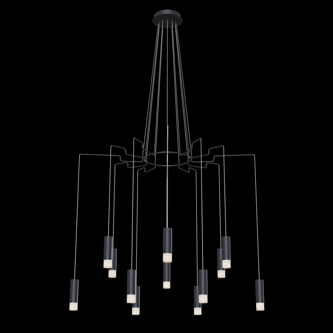 Подвесная люстра Maytoni Davida MOD035PL-12B