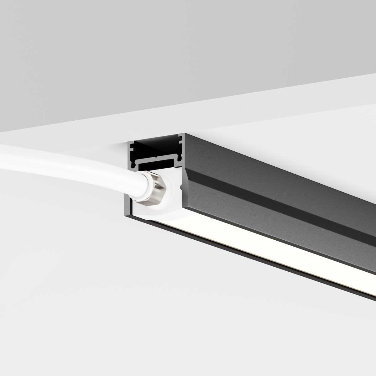 Уличный токоведущий светильник Maytoni Line Elasity IP O-TR001-LL-L20W3K