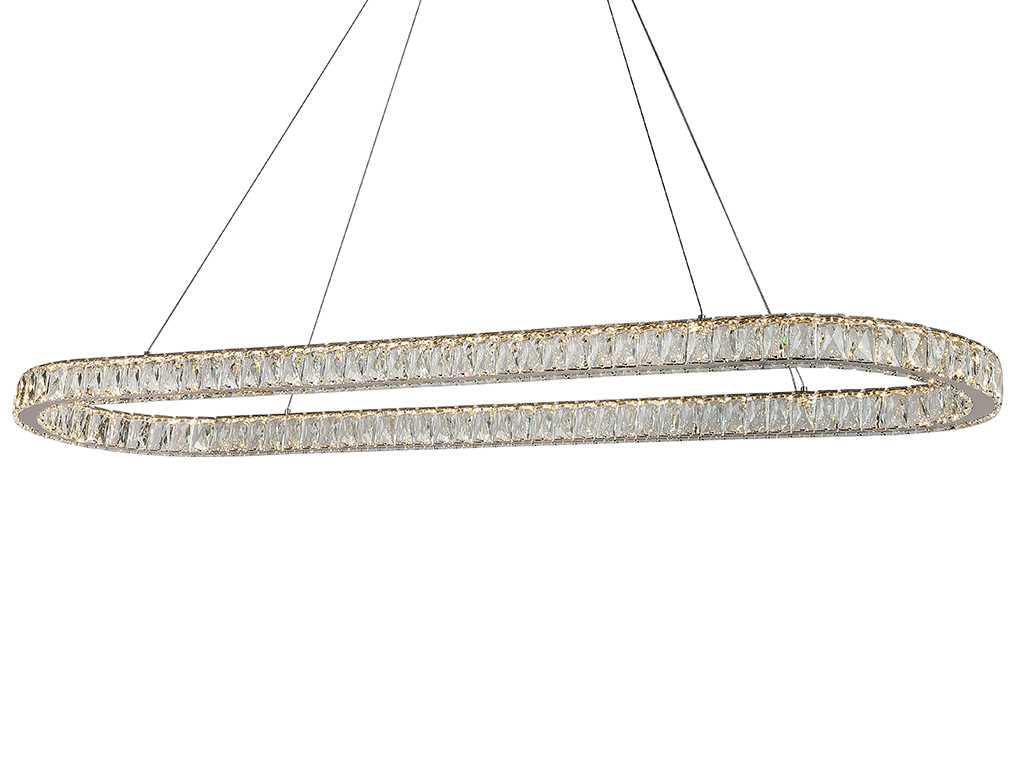 Люстра NEWPORT 8580/140 C oval chrome