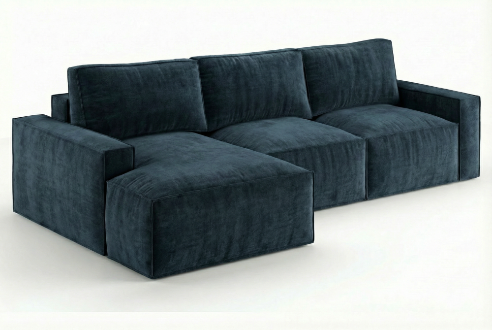 Диван Cloud Leonardo с оттоманкой