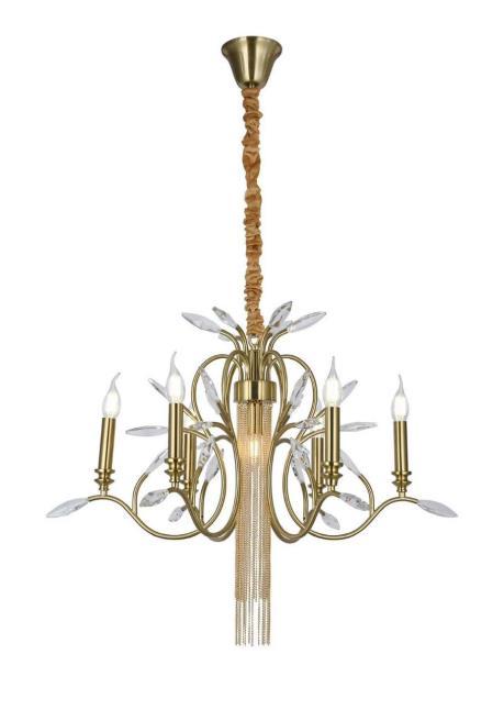 Люстра подвесная Alfa Light F1124-25 D640*H630 COPEER