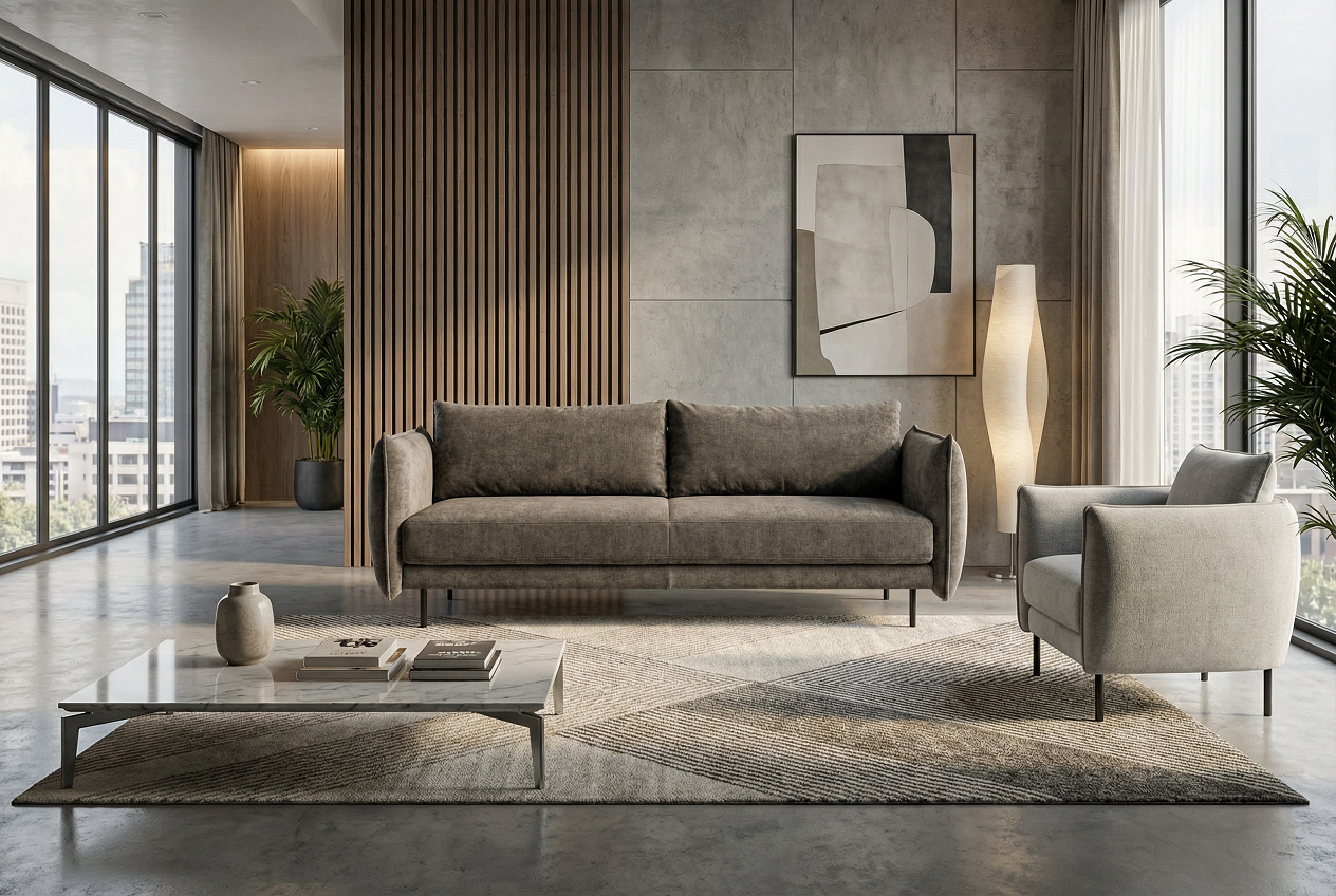 Диван SAIWALA Йовган прямой