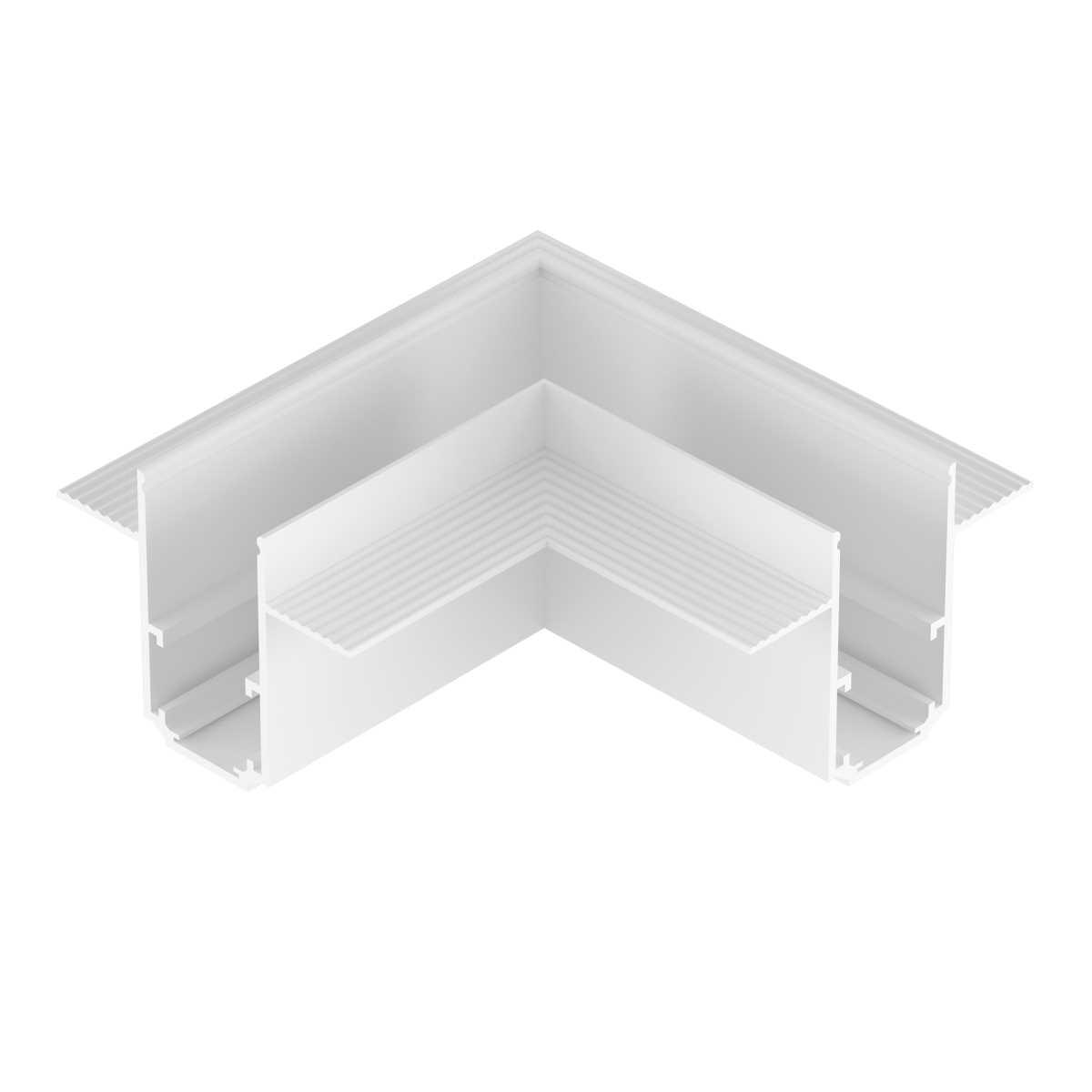 Соединитель угловой горизонтальный для встраиваемого трека 509226 Uno Lightstar 509246