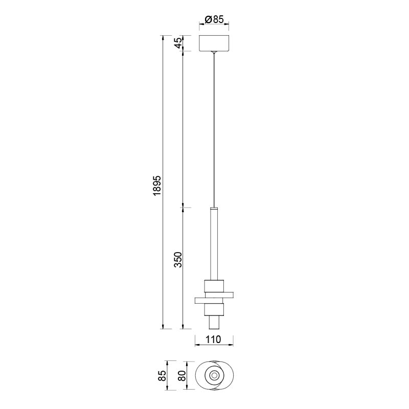 Подвесной светильник Mantra Betty 9426