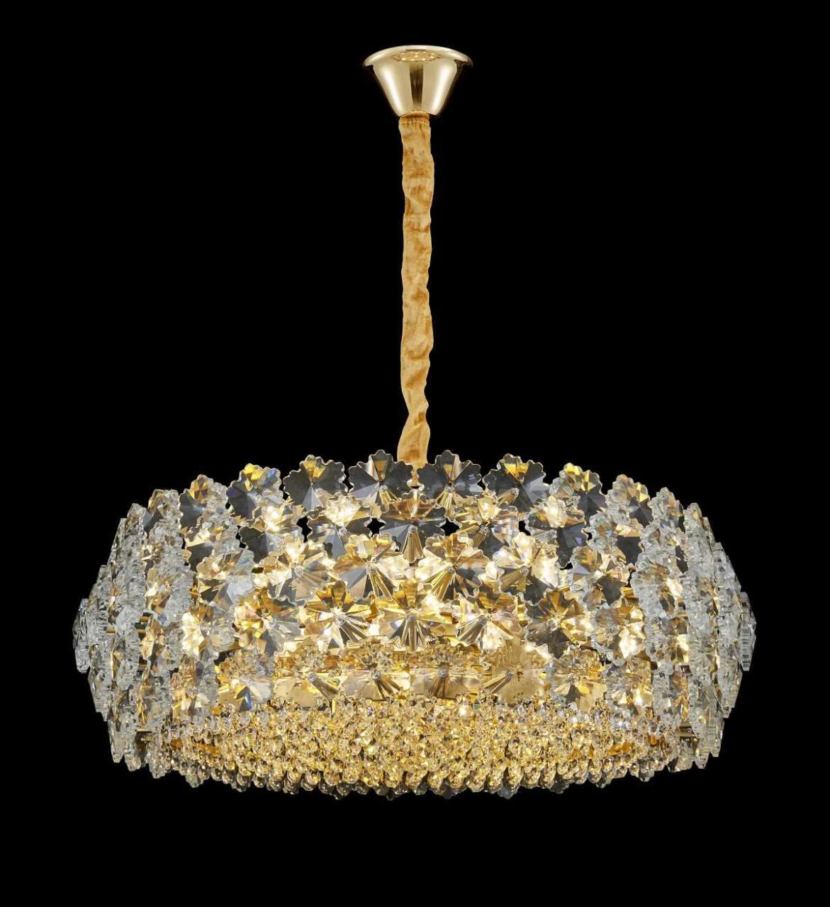 Люстра подвесная Alfa Light F2124-02 9??430*H400 Позолото