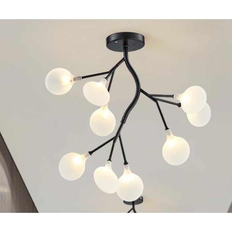 Люстра подвесная Alfa Light F2124-04 9 430*H400 Чёрное