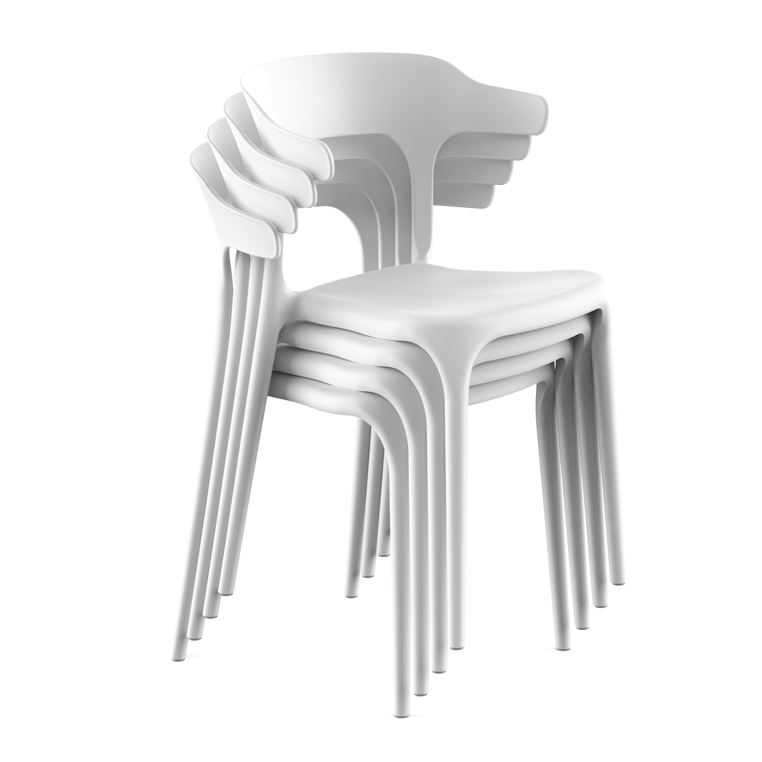 Стул STEPP ENOVA белый