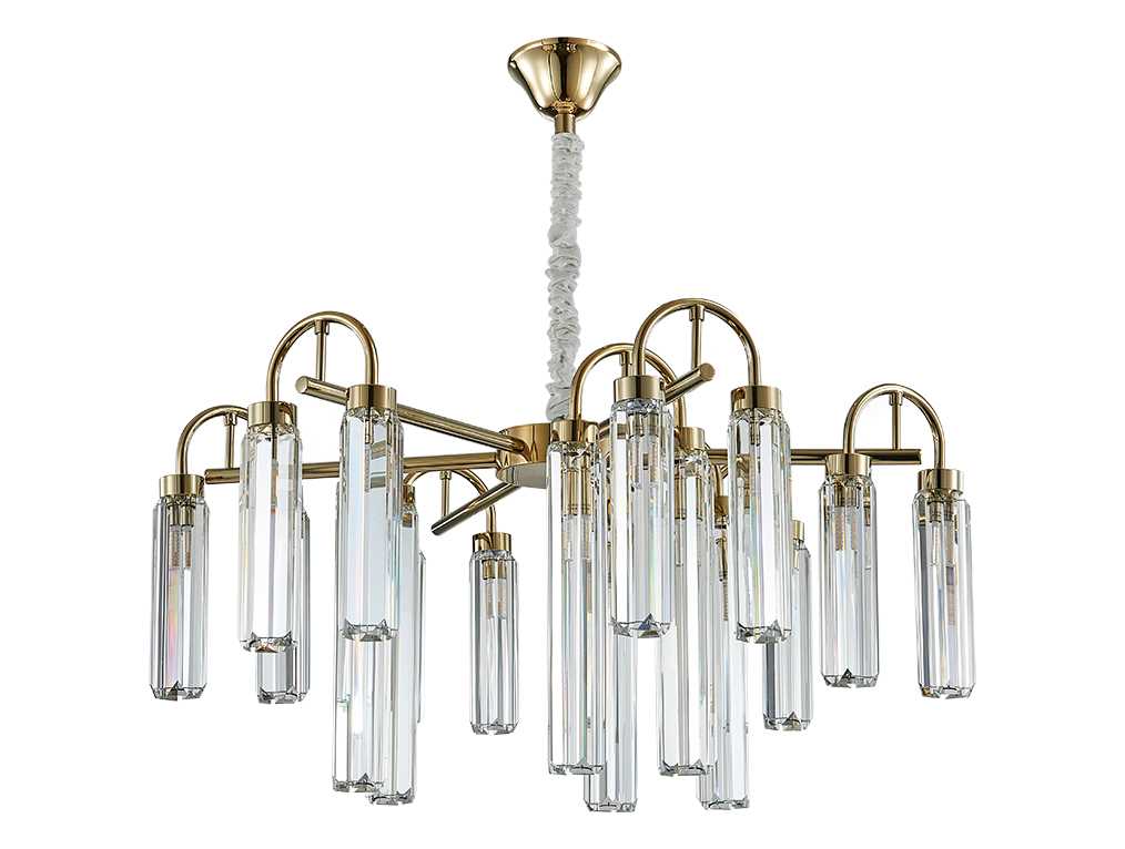 Люстра NEWPORT 4526+3/C new gold