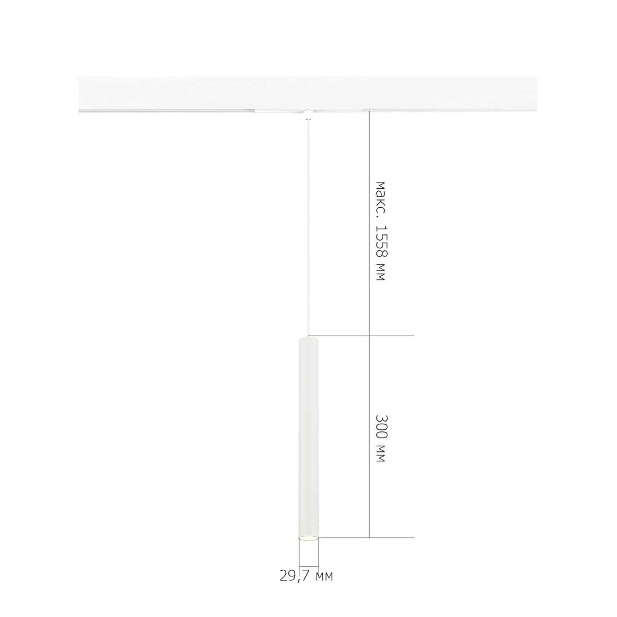 Трековый светильник ST Luce Skyline 48 ST682.536.07