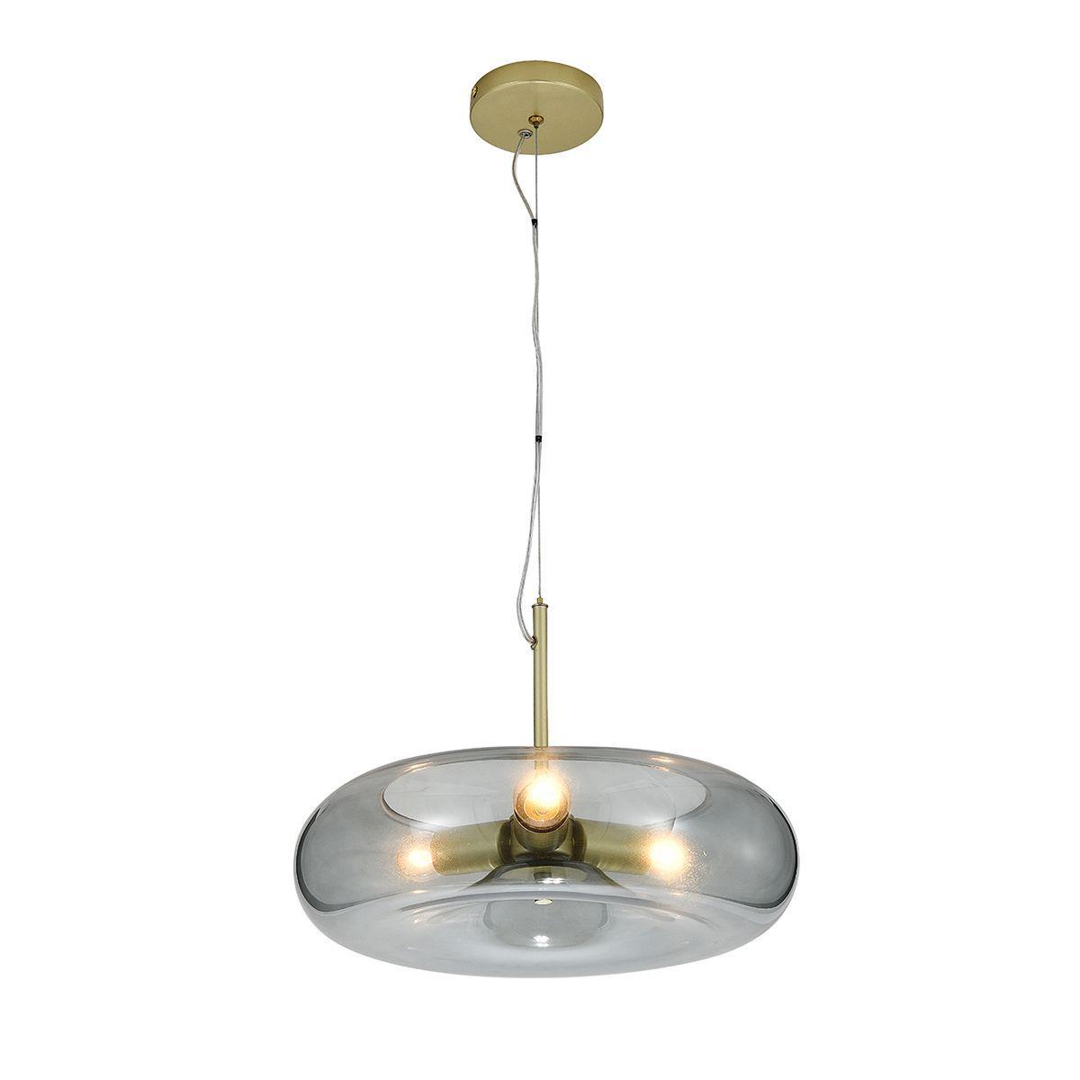 Подвесной светильник Indigo Leggero 11062/3P Smoke V000541