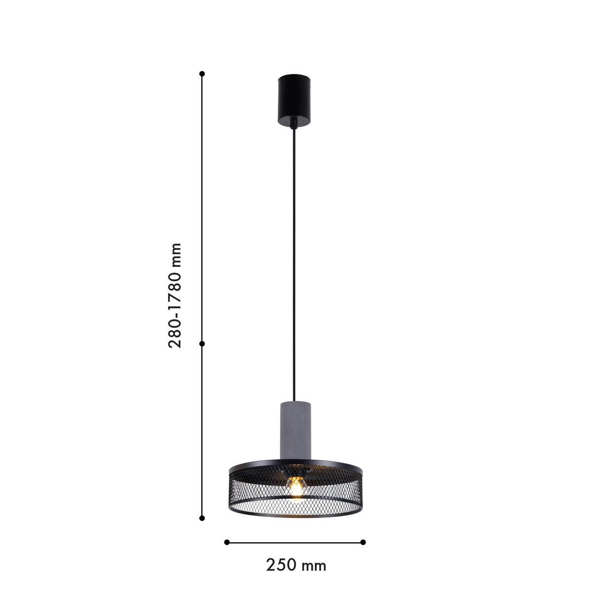 Подвесной светильник Favourite Cementita 4273-2P