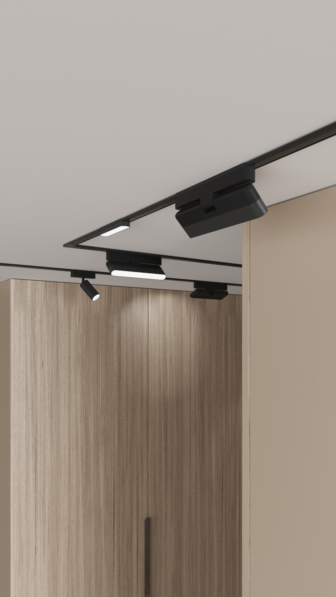 Светильник трековый ZZOK NLM12-BK4K