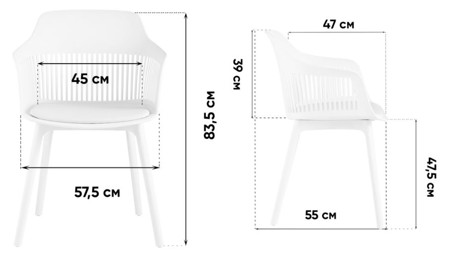 Стул Stool Group Crocus с подушкой серо-зеленый