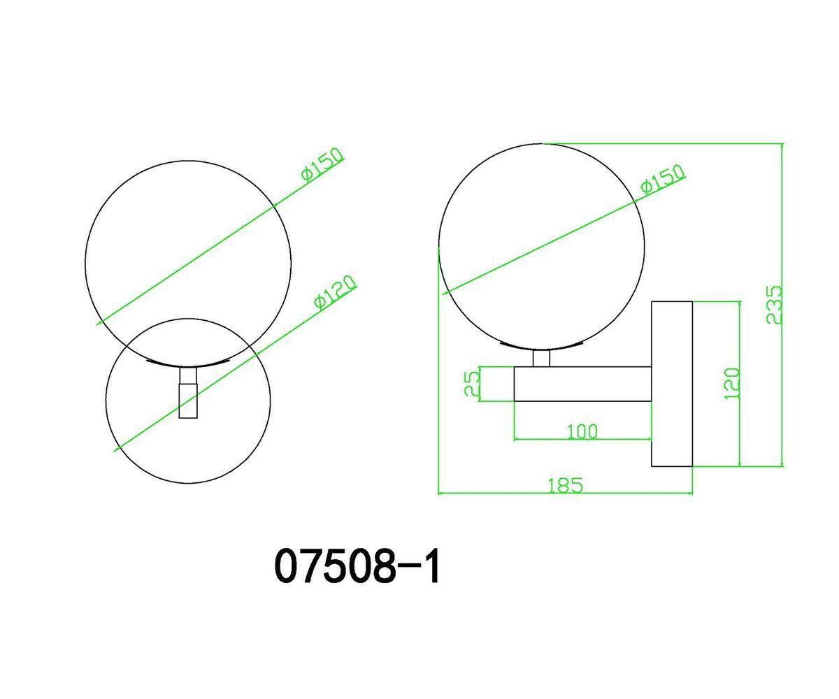 Бра Kink Light Сида 07508-1,20