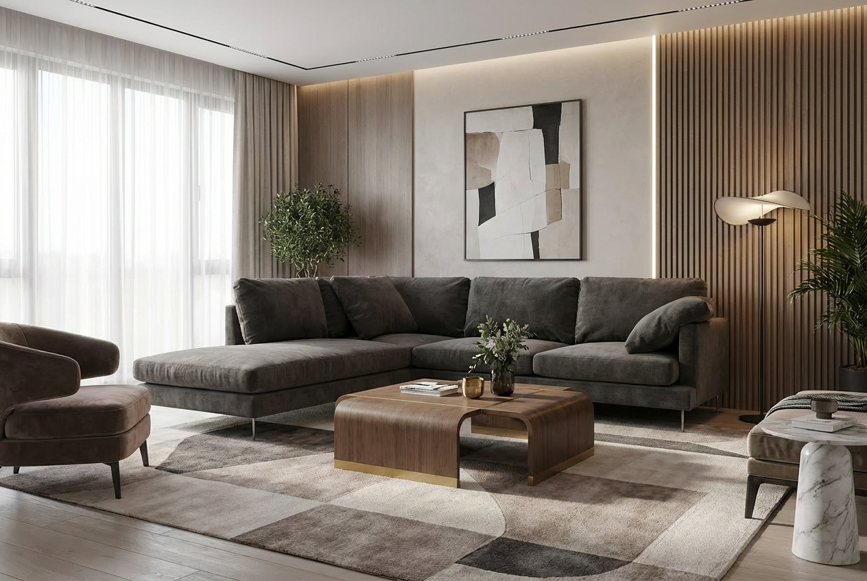 Диван IVASA Saha угловой со спинкой