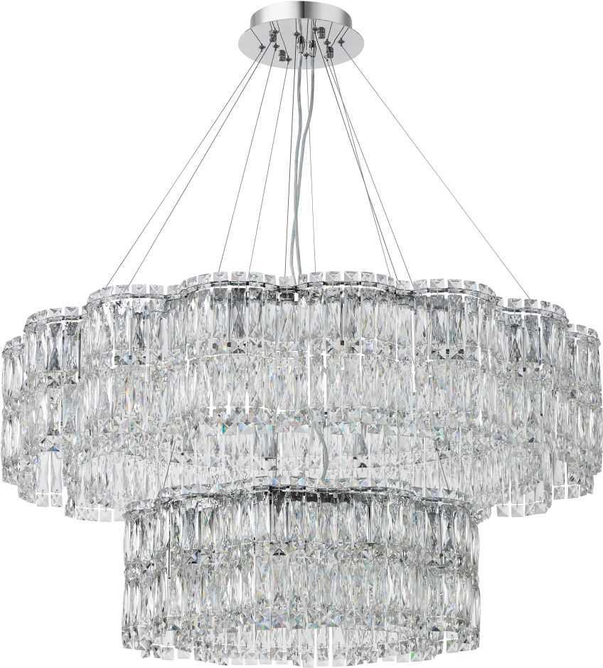 Люстра подвесная хрустальная 2174/09/26P Stilfort, серия Admire