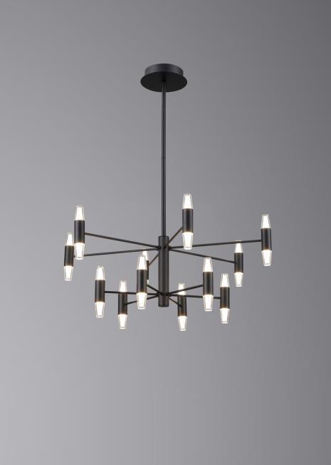 Люстра подвесная Alfa Light F3024-56 BLACK