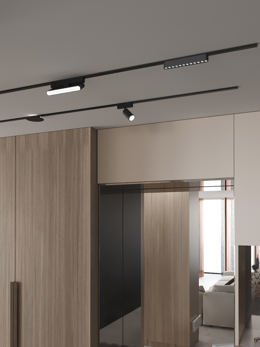 Светильник трековый ZZOK NS12-BK4K