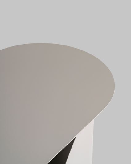 Стол журнальный Stool Group Yvaine серый
