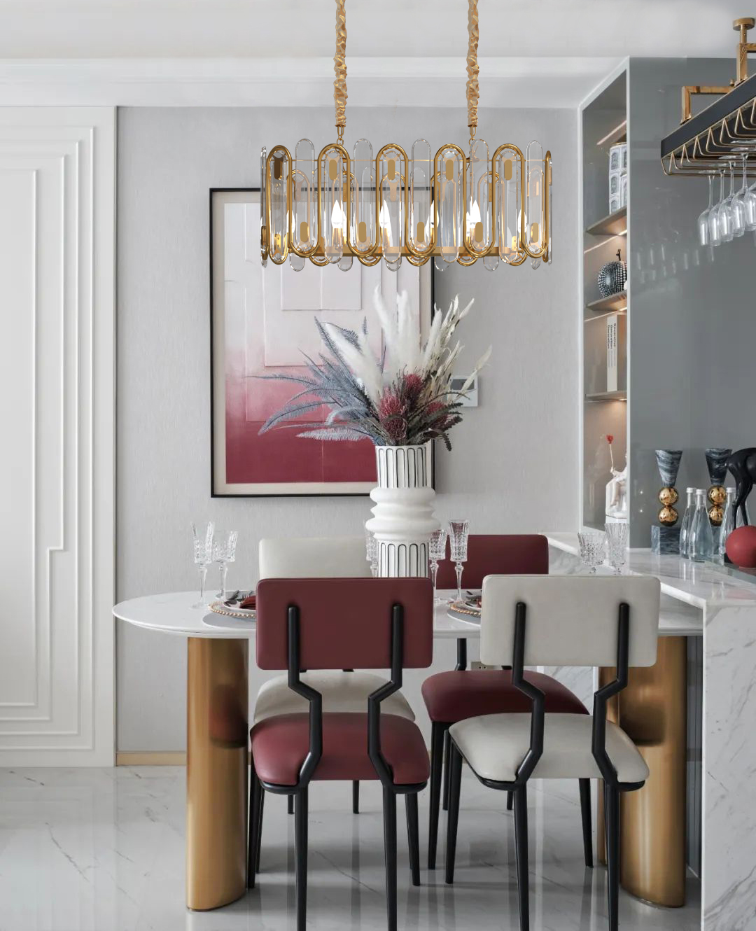 Люстра Milosh 0810CL-10GD