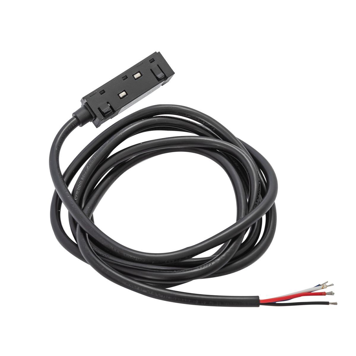 Питание для магнитного шинопровода Crystal Lux CLT 0.203 02 L500 BL