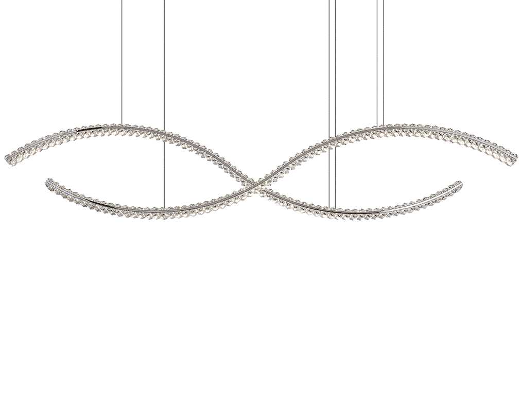 Люстра NEWPORT 8242N/160 chrome