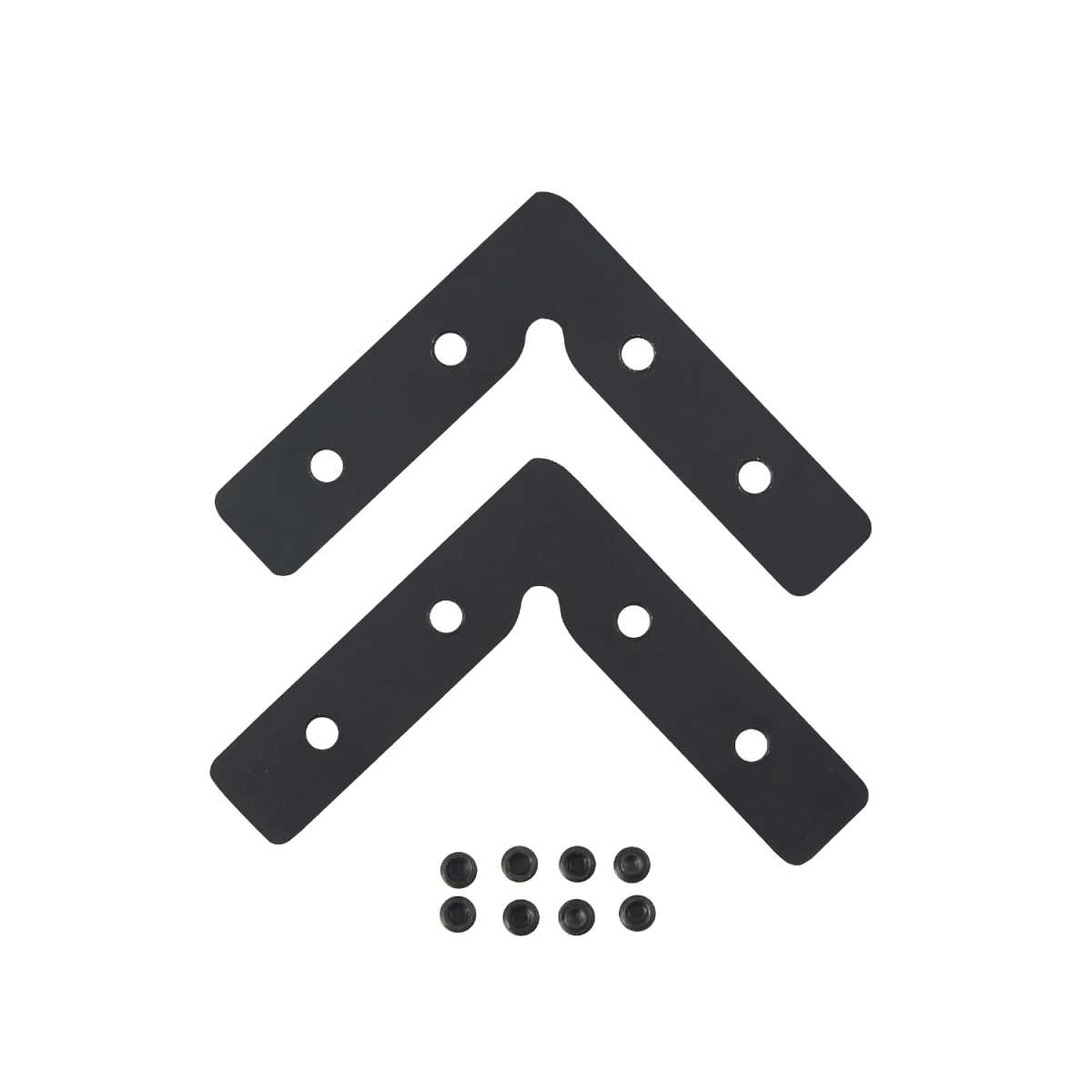 Комплект соединителей Crystal Lux верхних для встраиваемого магнитного трека в натяжной ПВХ потолок 2 шт. CLT 0.223 07