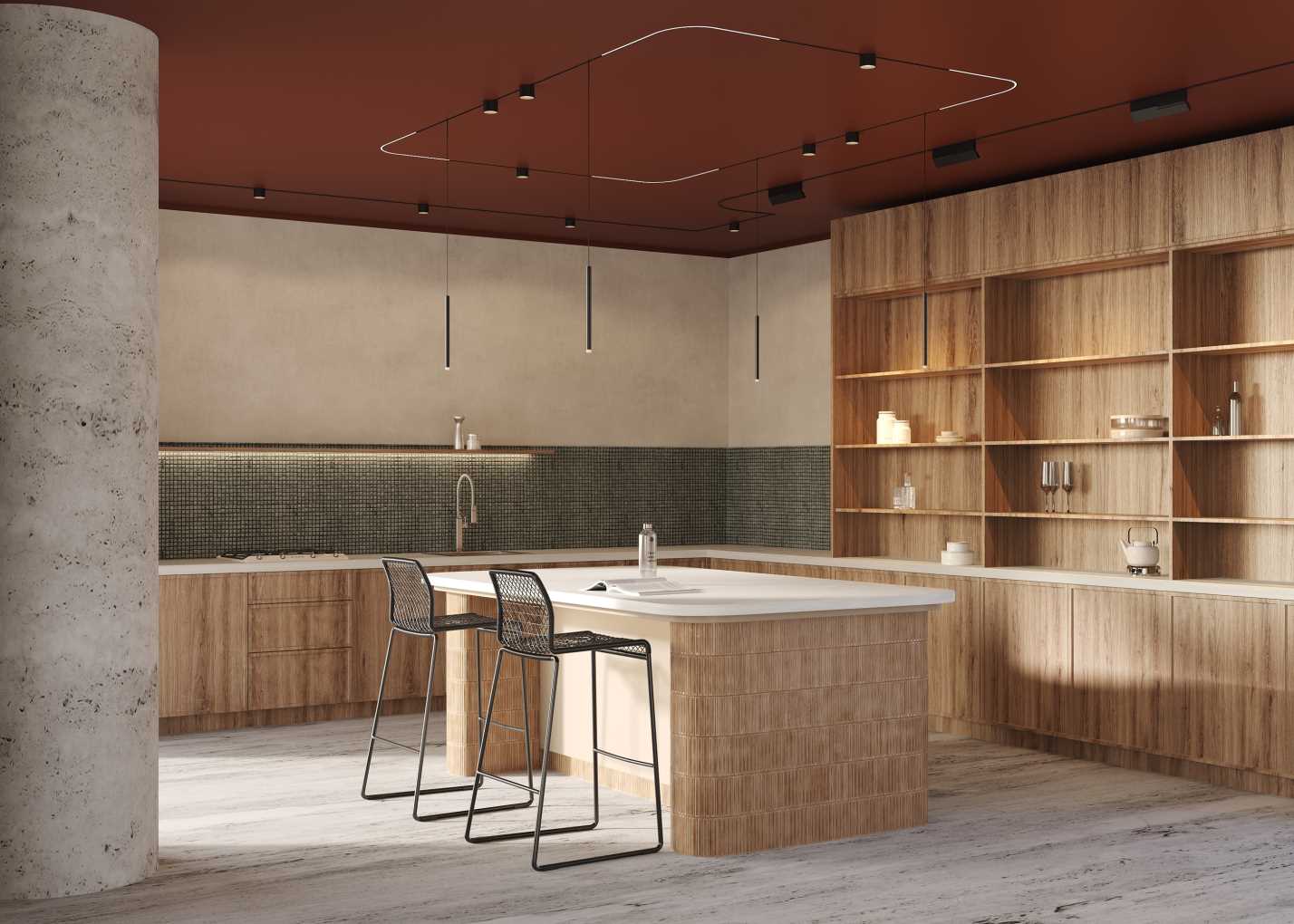 Трековый светильник Maytoni Technical Flex TR186-1-8W2.7K-B