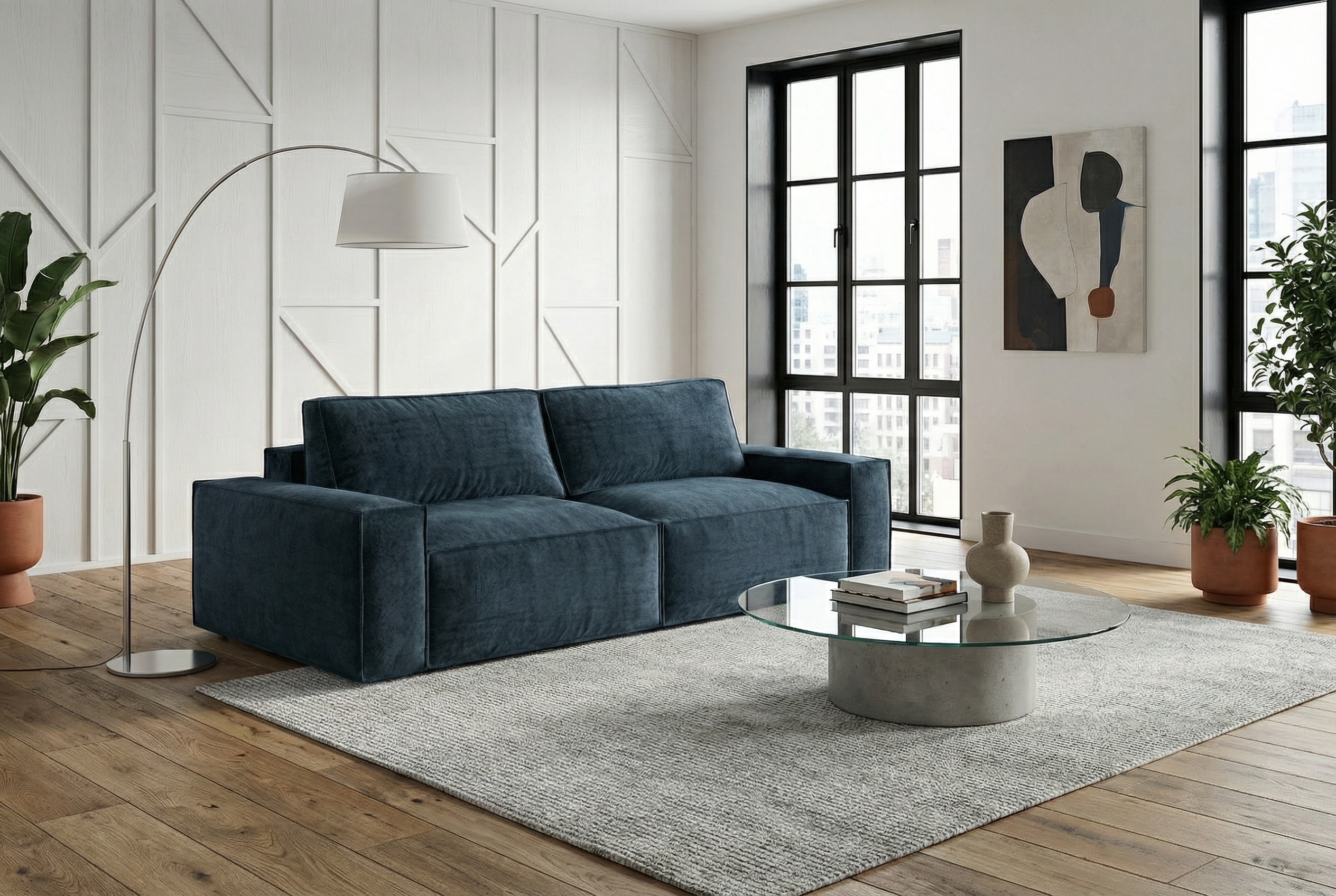 Диван Cloud Leonardo прямой