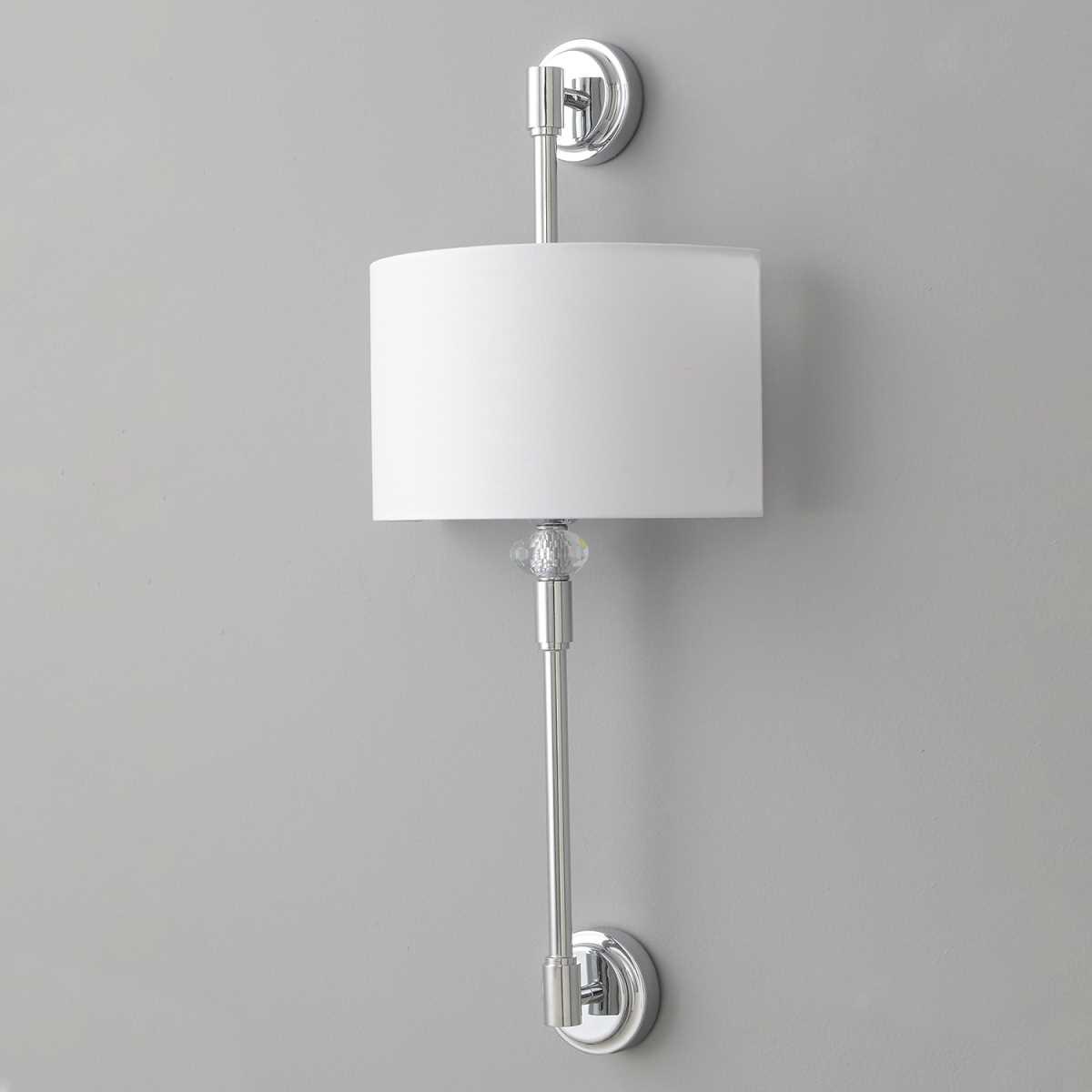 Бра Crystal Lux VINTAGE AP2 CHROME