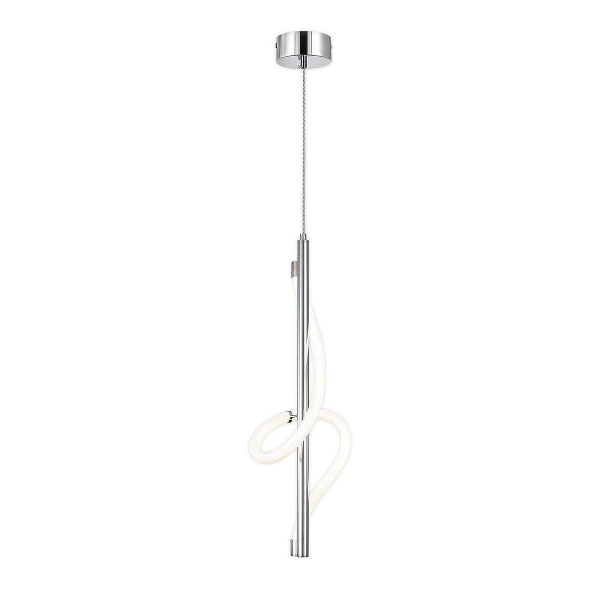 Подвесной светодиодный светильник Indigo Intreccio 14025/1P Chrome V000145L