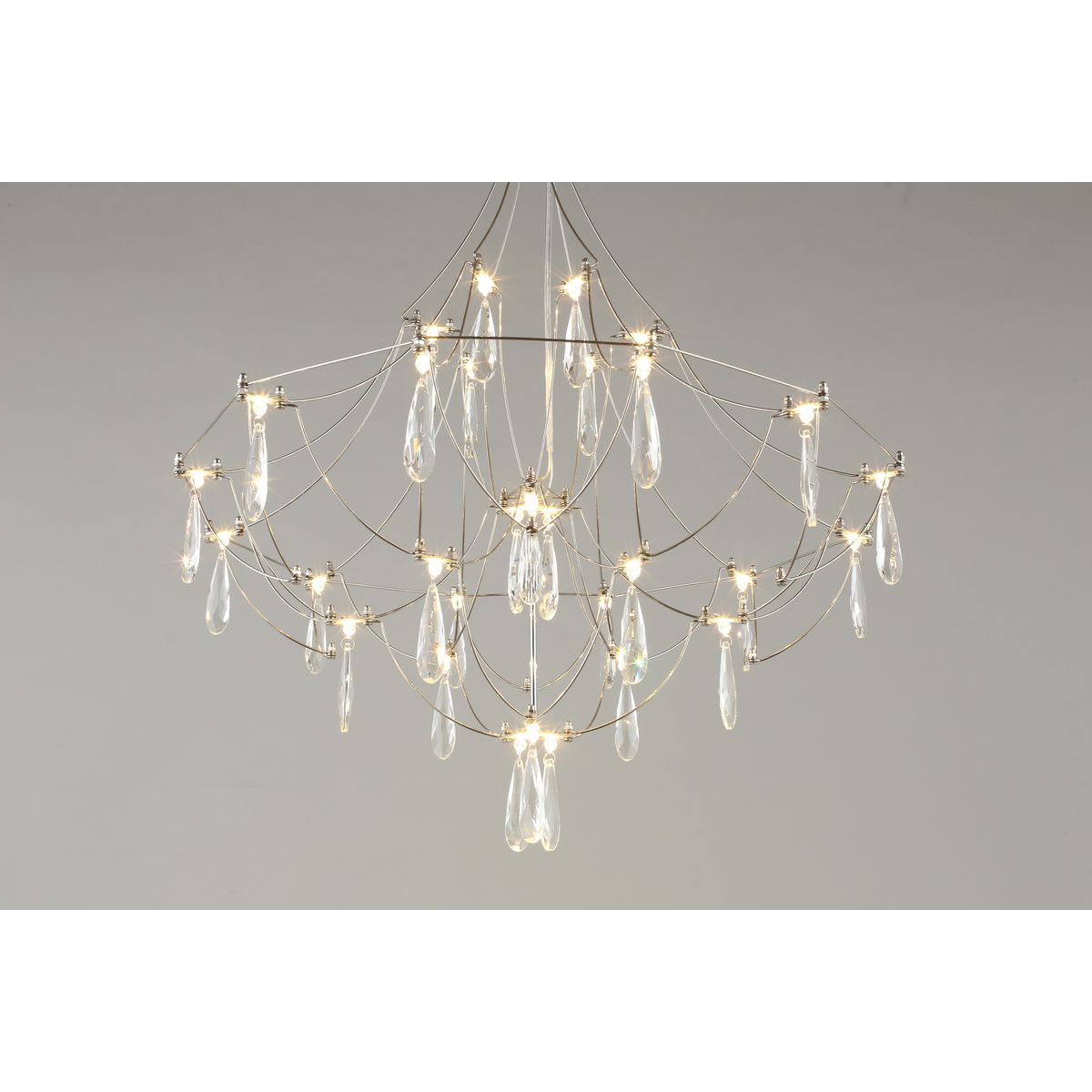 Подвесная светодиодная люстра Omnilux Perelli OML-29603-30