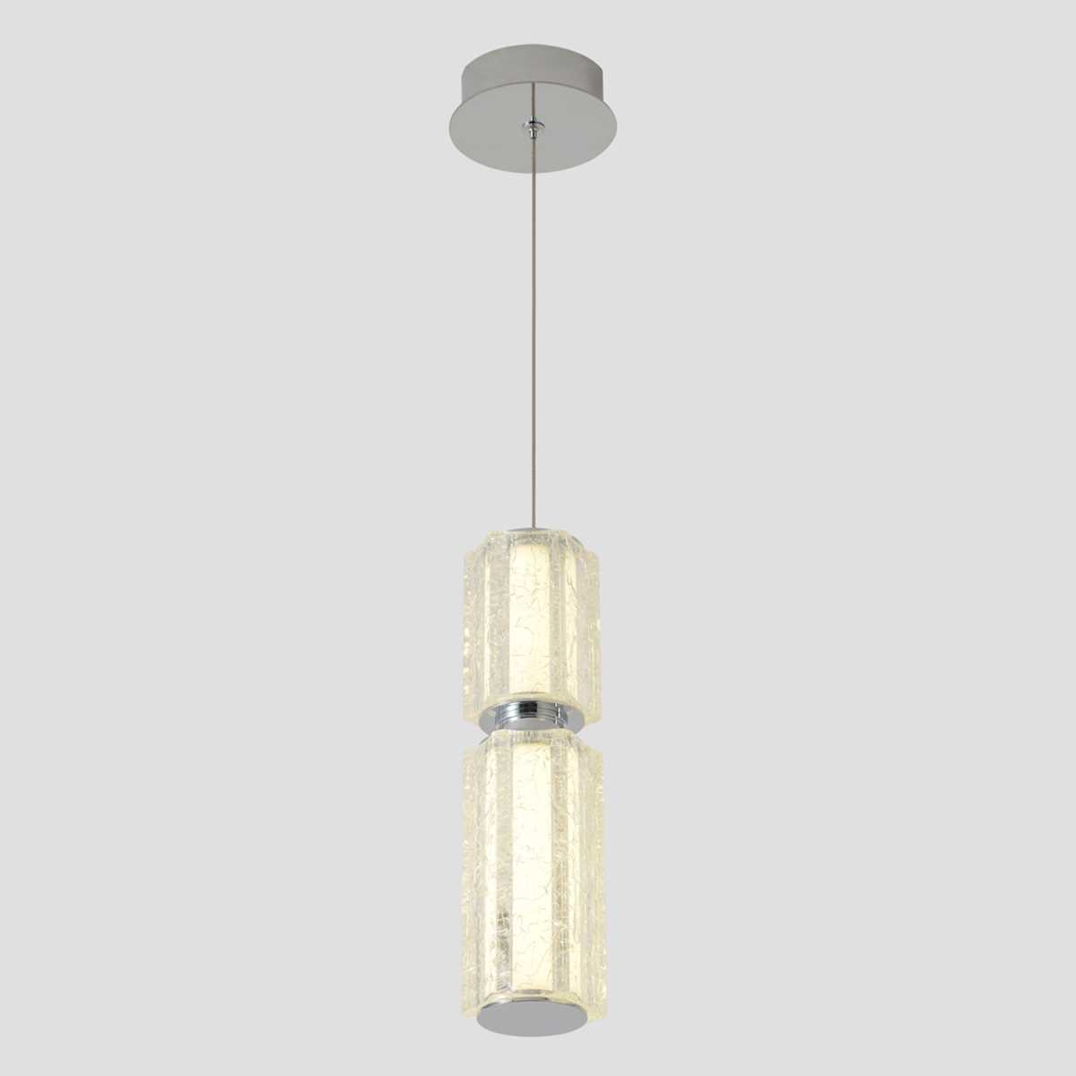 Подвесной светильник Crystal Lux ANTIQUE SP23W LED CHROME