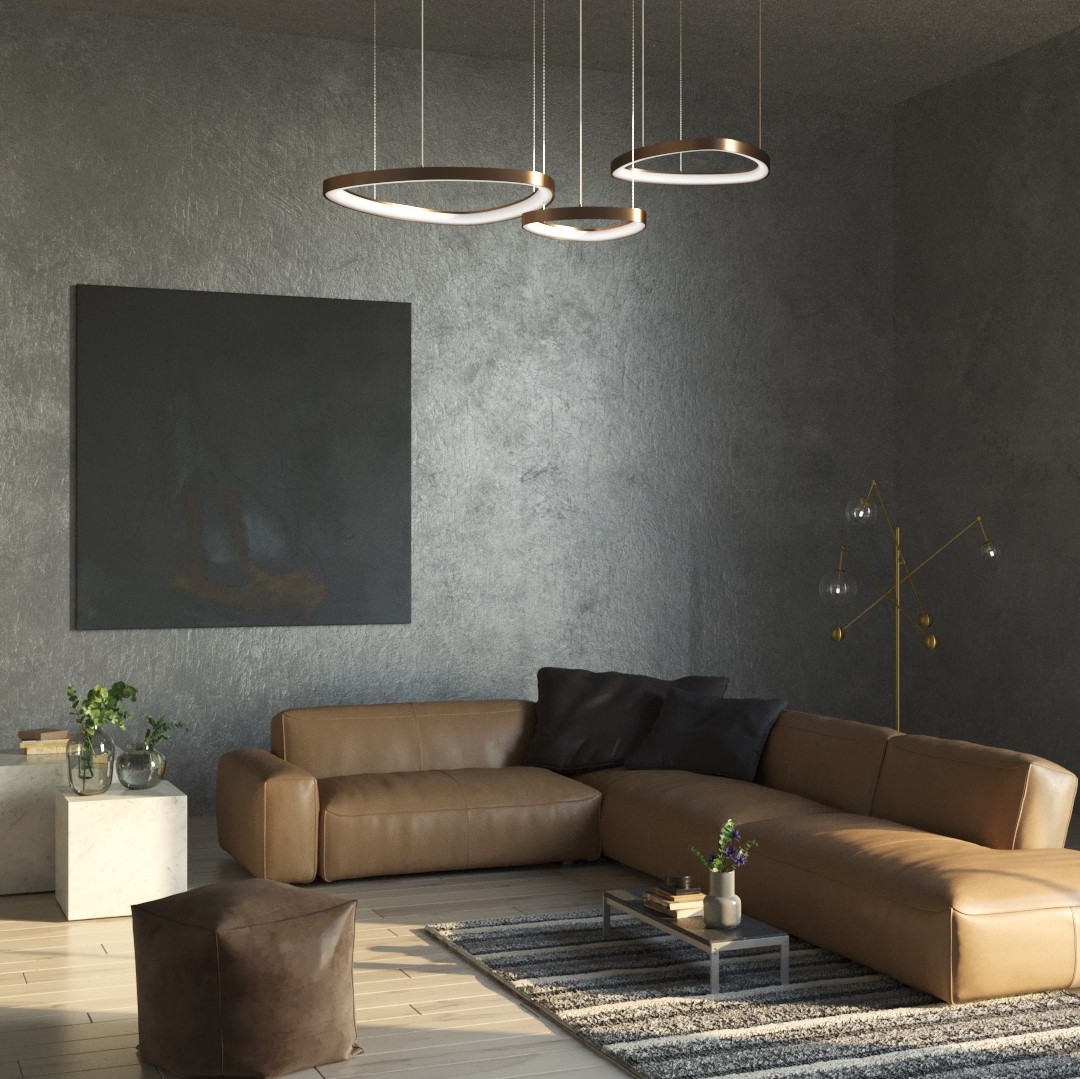 Люстра Milosh tendence 0686CL-60BR